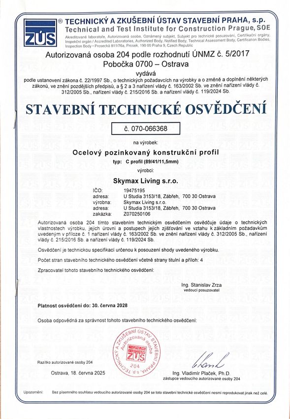 Stavební technické osvědčení