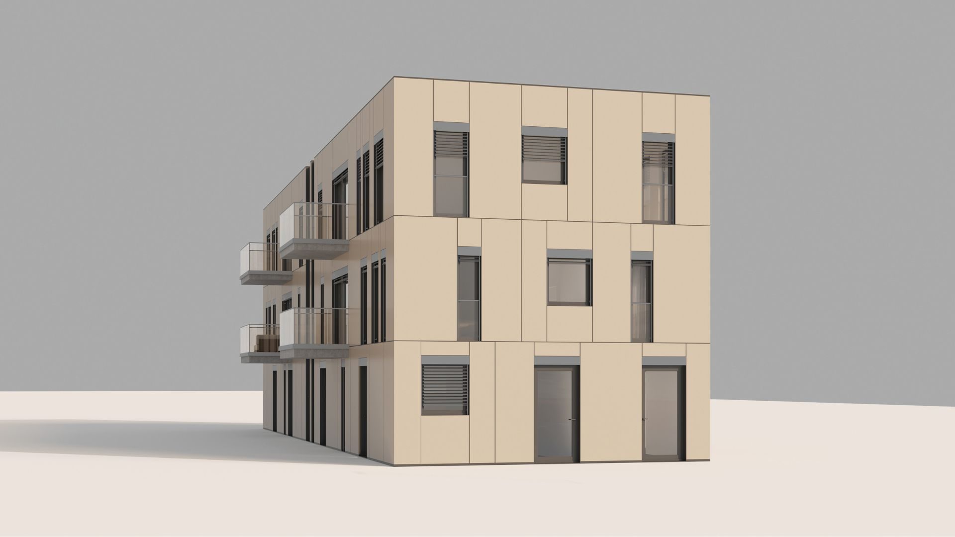 Stanovanjska stavba BD SmallFLEX — kompaktna stanovanjska stavba, pogled 04