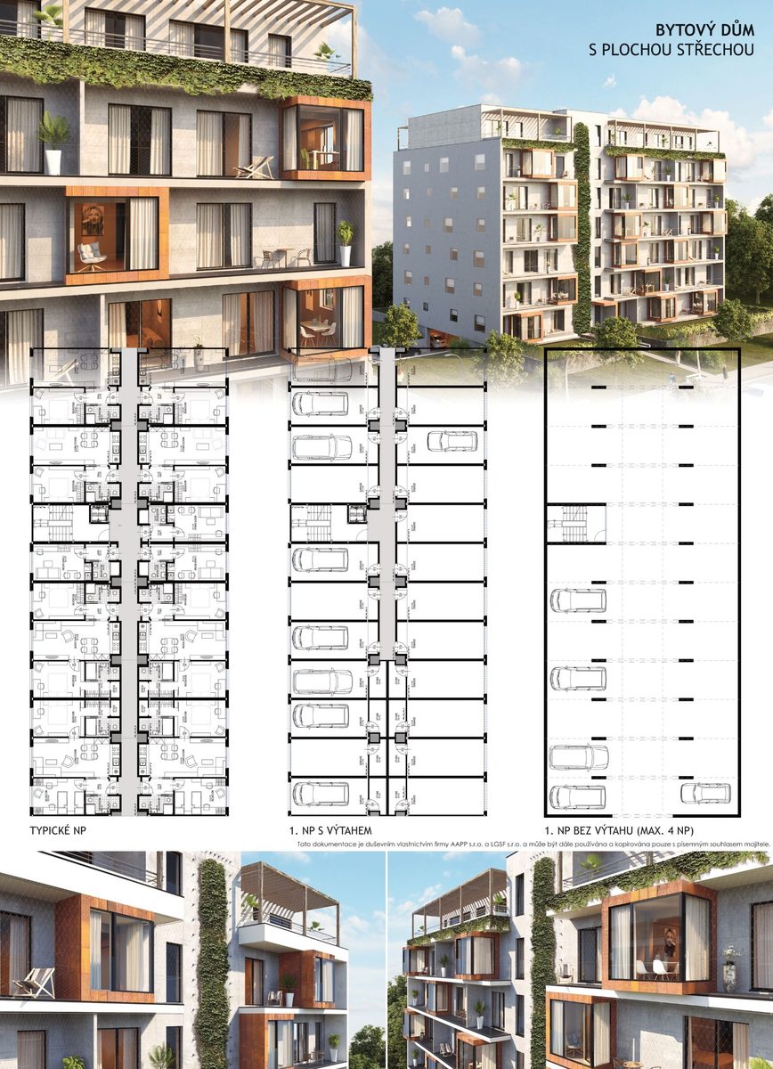 Vrstna hiša RD ModulFLEX — modularna vrstna hiša, pogled 03