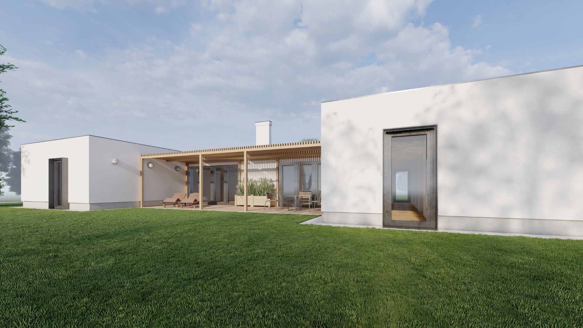 Casa adosada RD ModulFLEX — casa adosada modular, vista 03