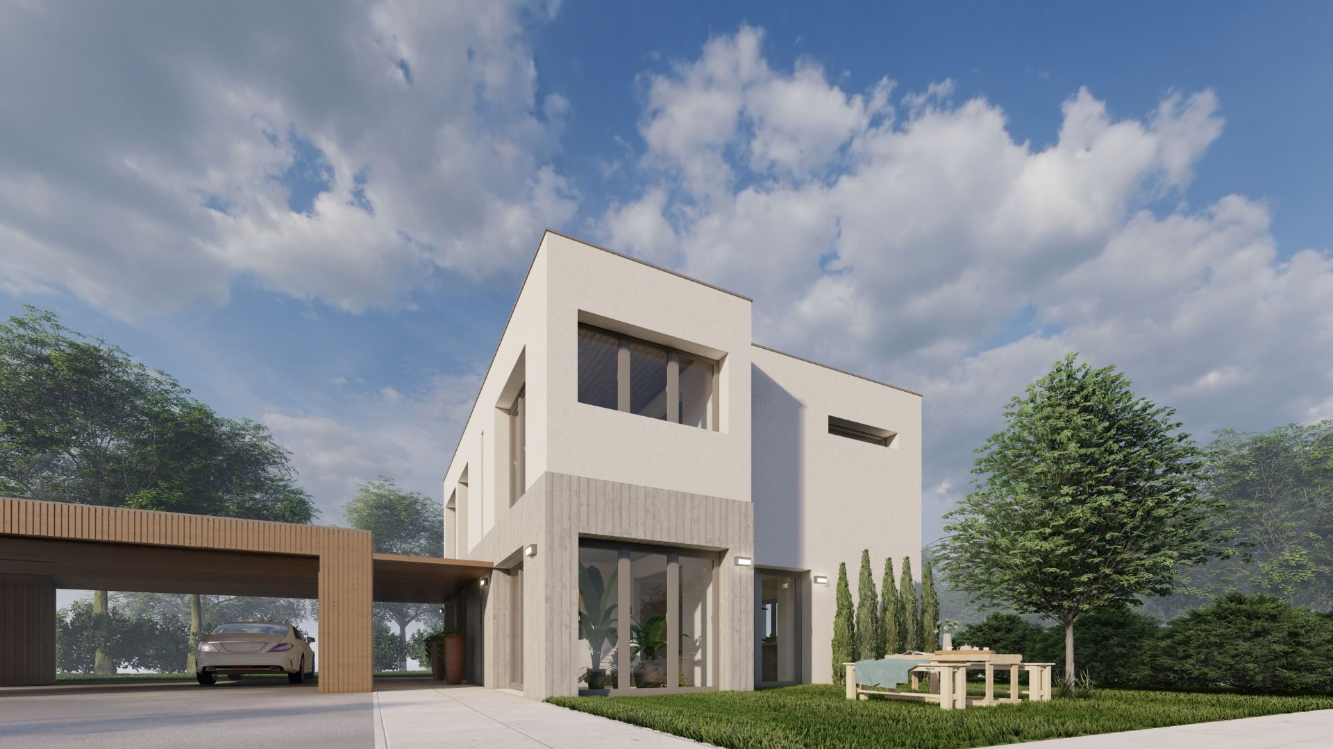 Casa adosada RD ModulFLEX — casa adosada modular, vista 06