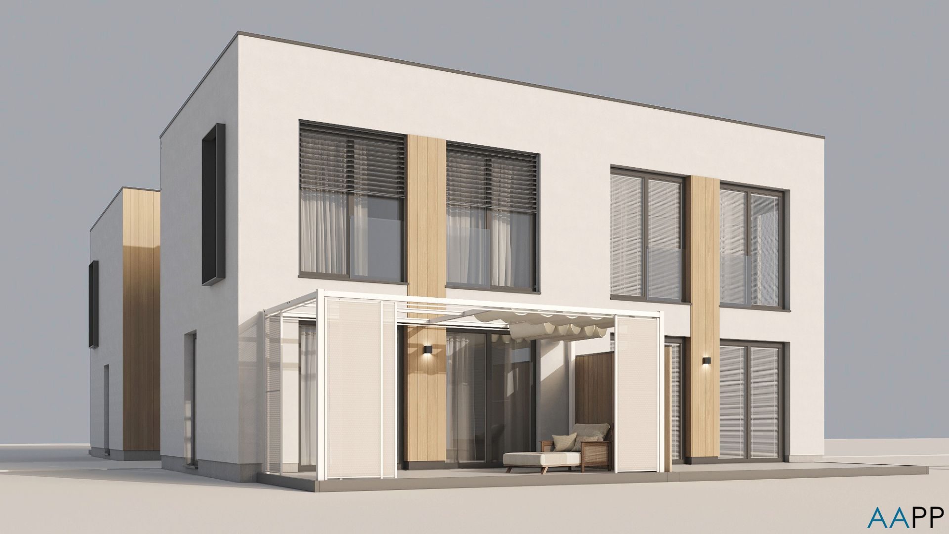 Casa adosada RD QuartetFLEX — chalet de cuatro, vista 03