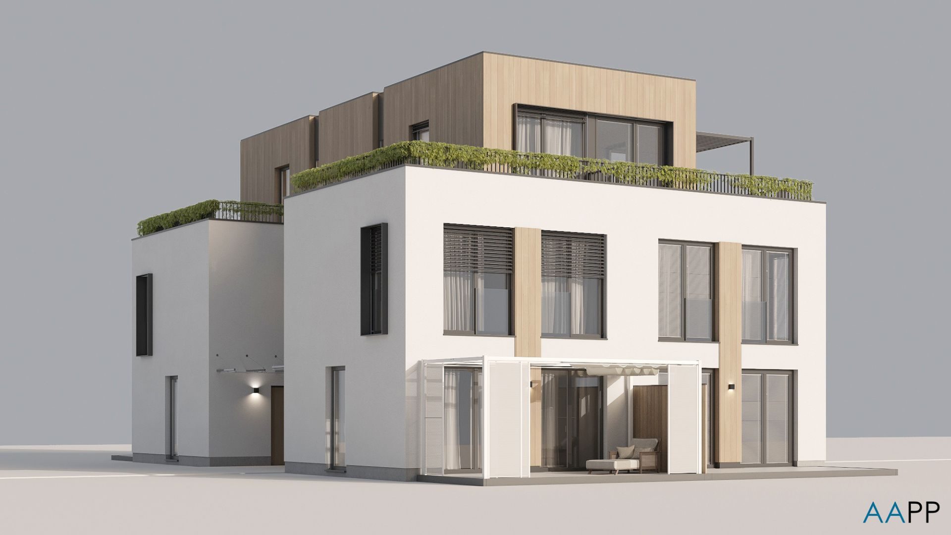 Casa adosada RD QuartetFLEX — chalet de cuatro, vista 04