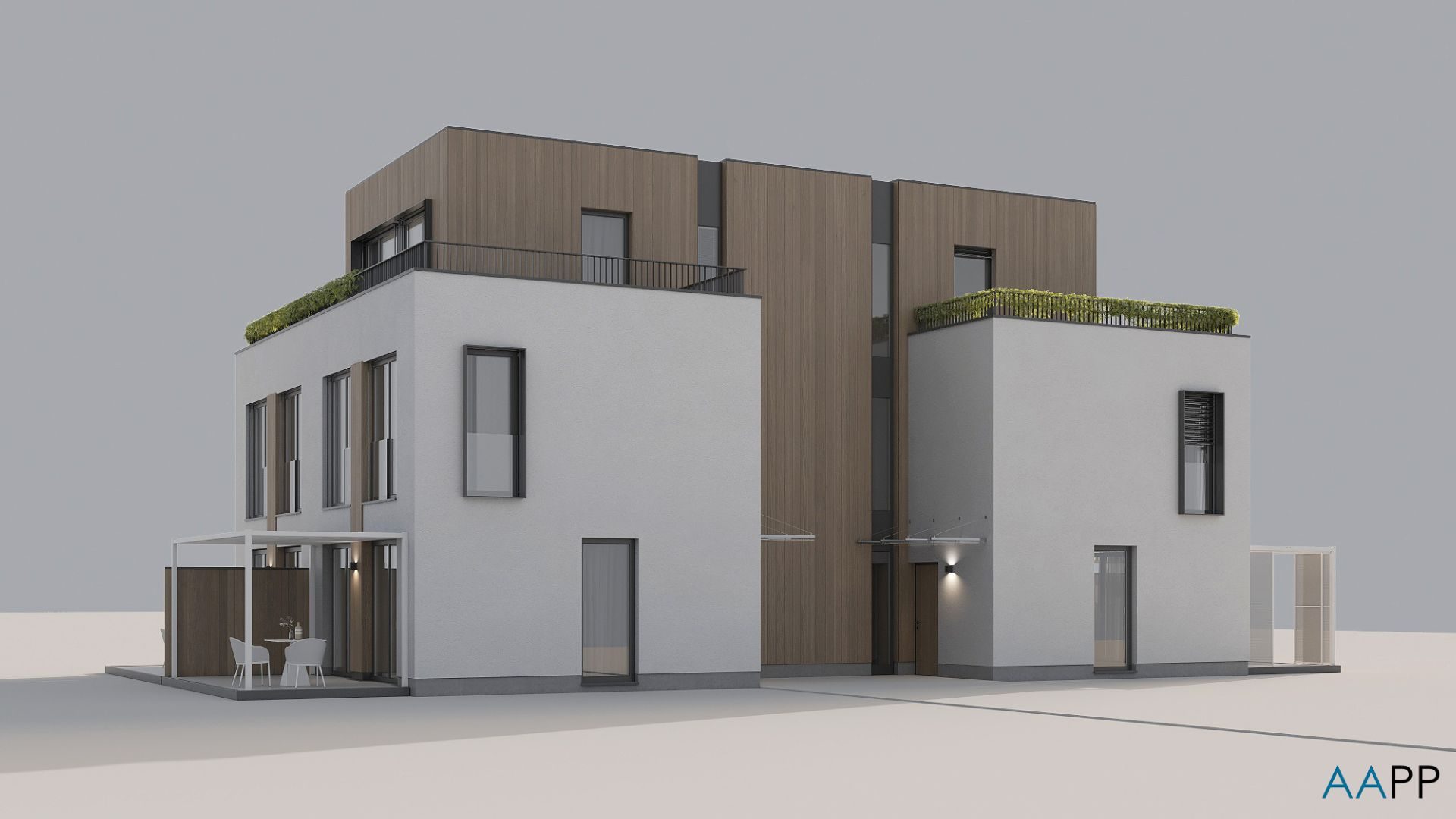 Casa adosada RD QuartetFLEX — chalet de cuatro, vista 05