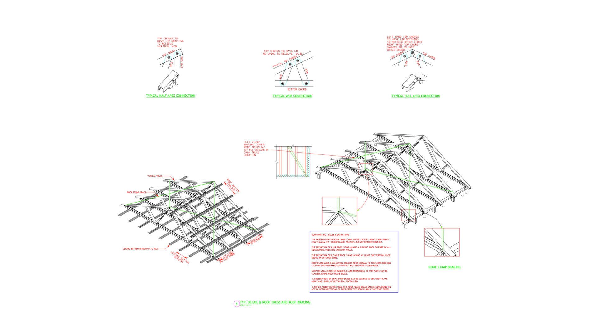 Dokumentacja warsztatowa — rysunki produkcyjne, widok 4