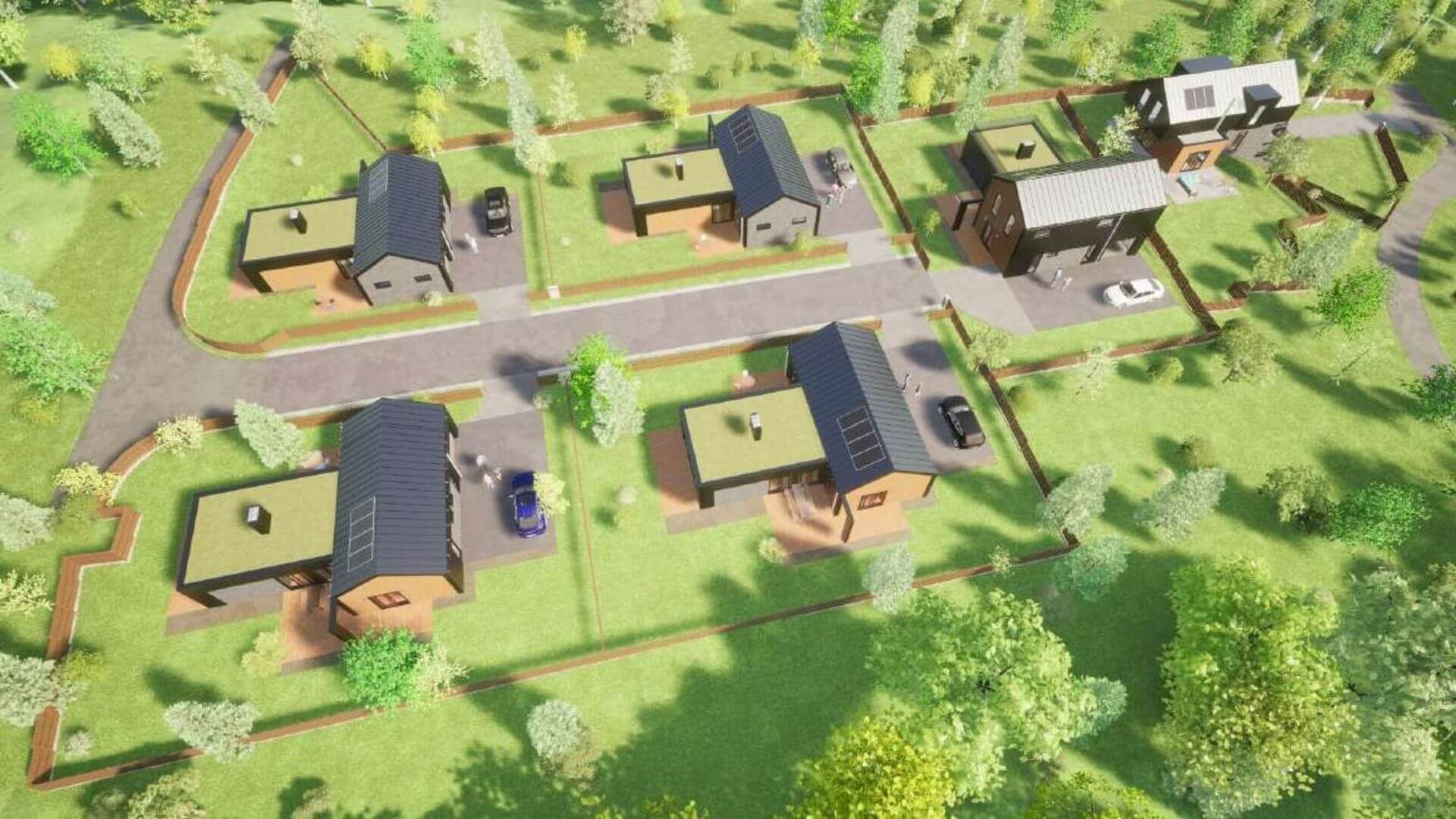 Projekty na miarę — studium architektoniczne, widok 01