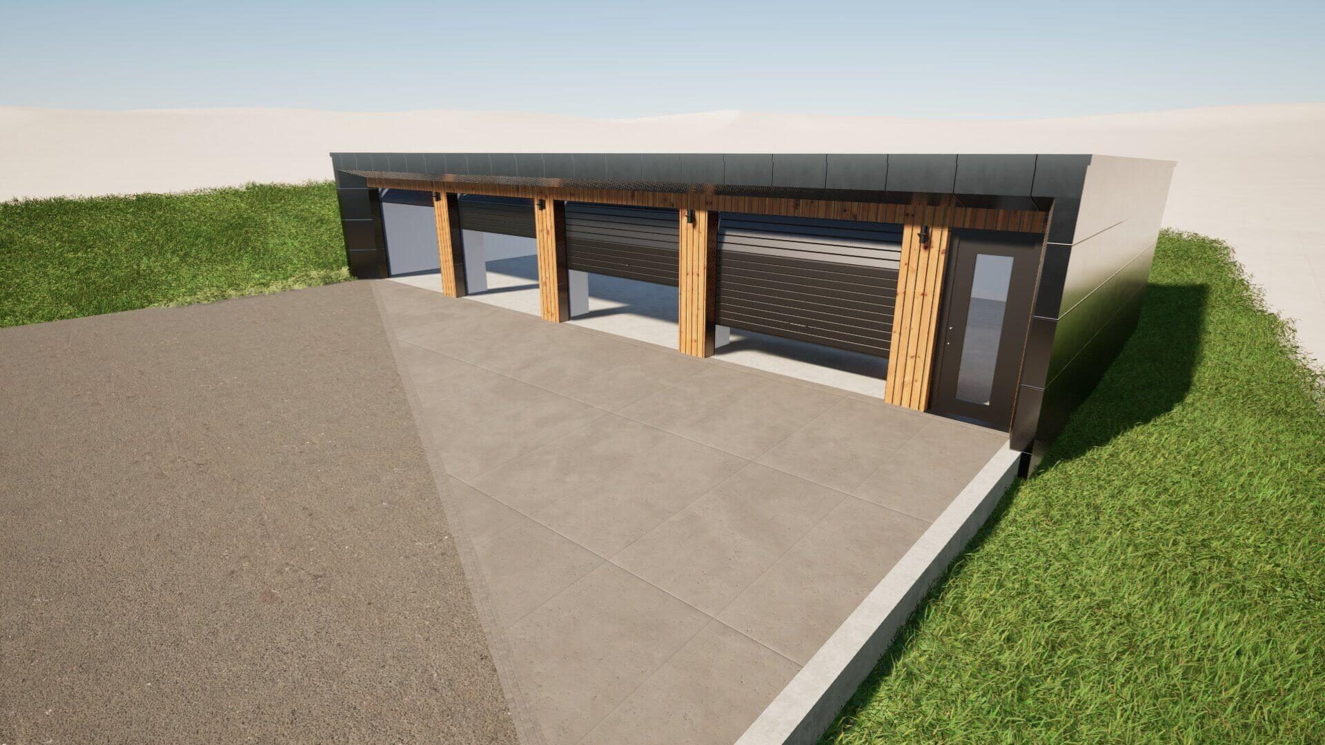 Projekty na miarę — studium architektoniczne, widok 02