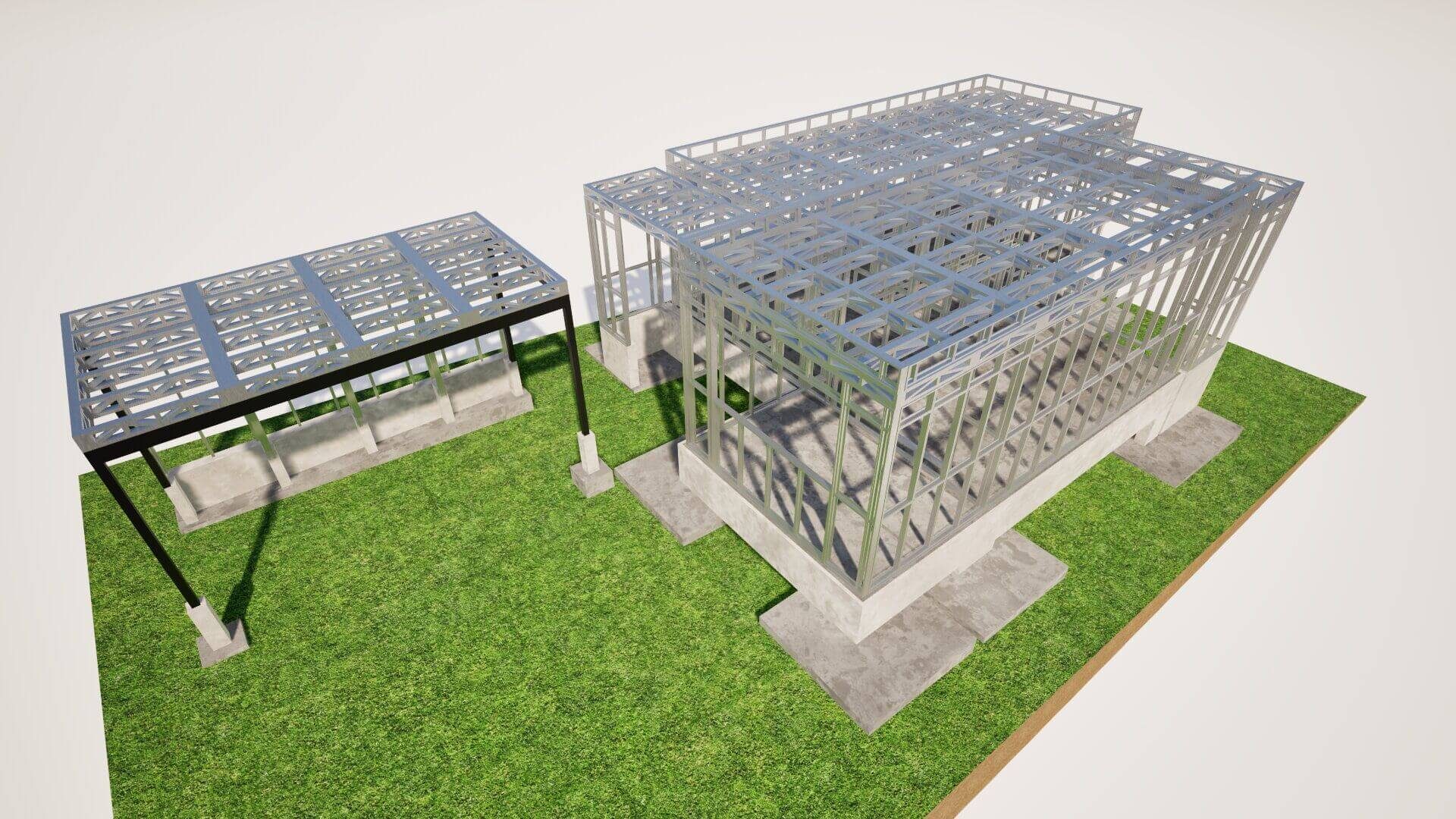 Fundamenty budynku — technika, widok 01