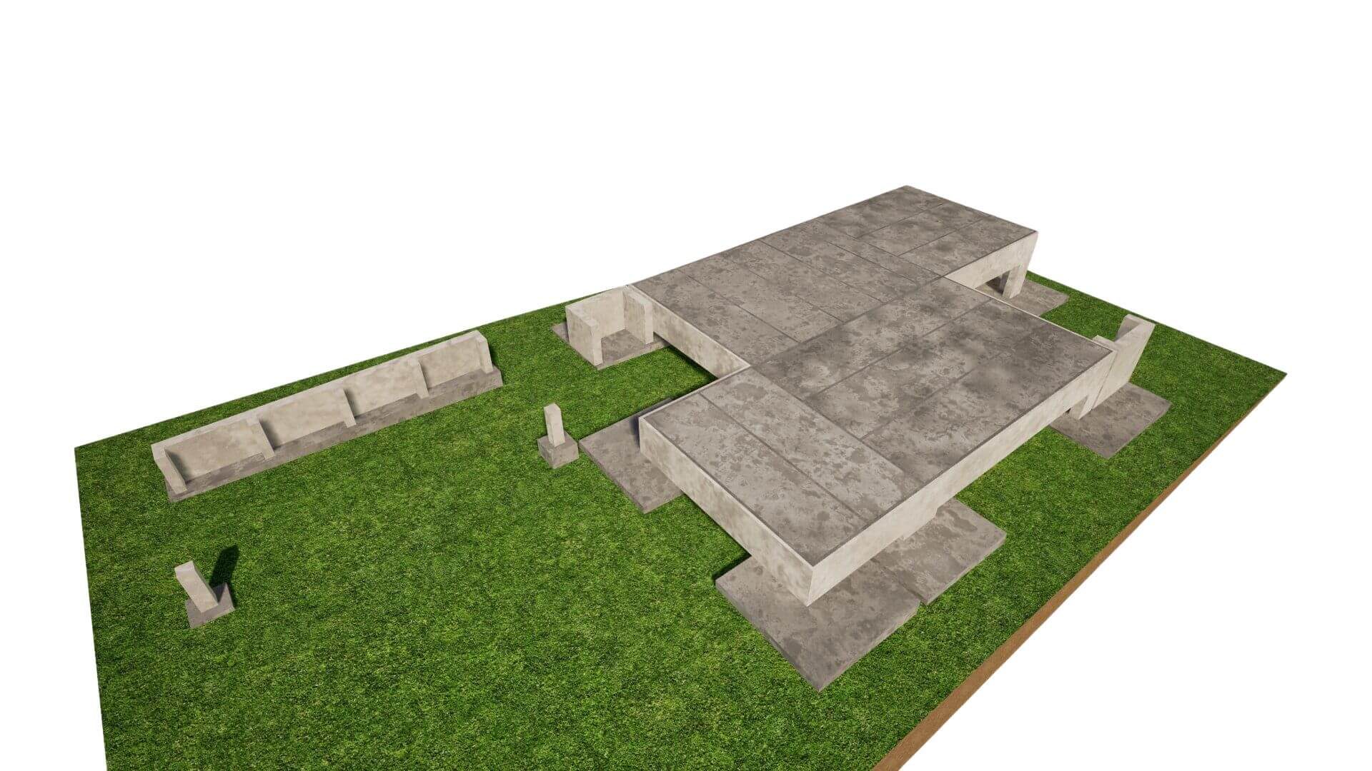 Fundamenty budynku — technika, widok 02