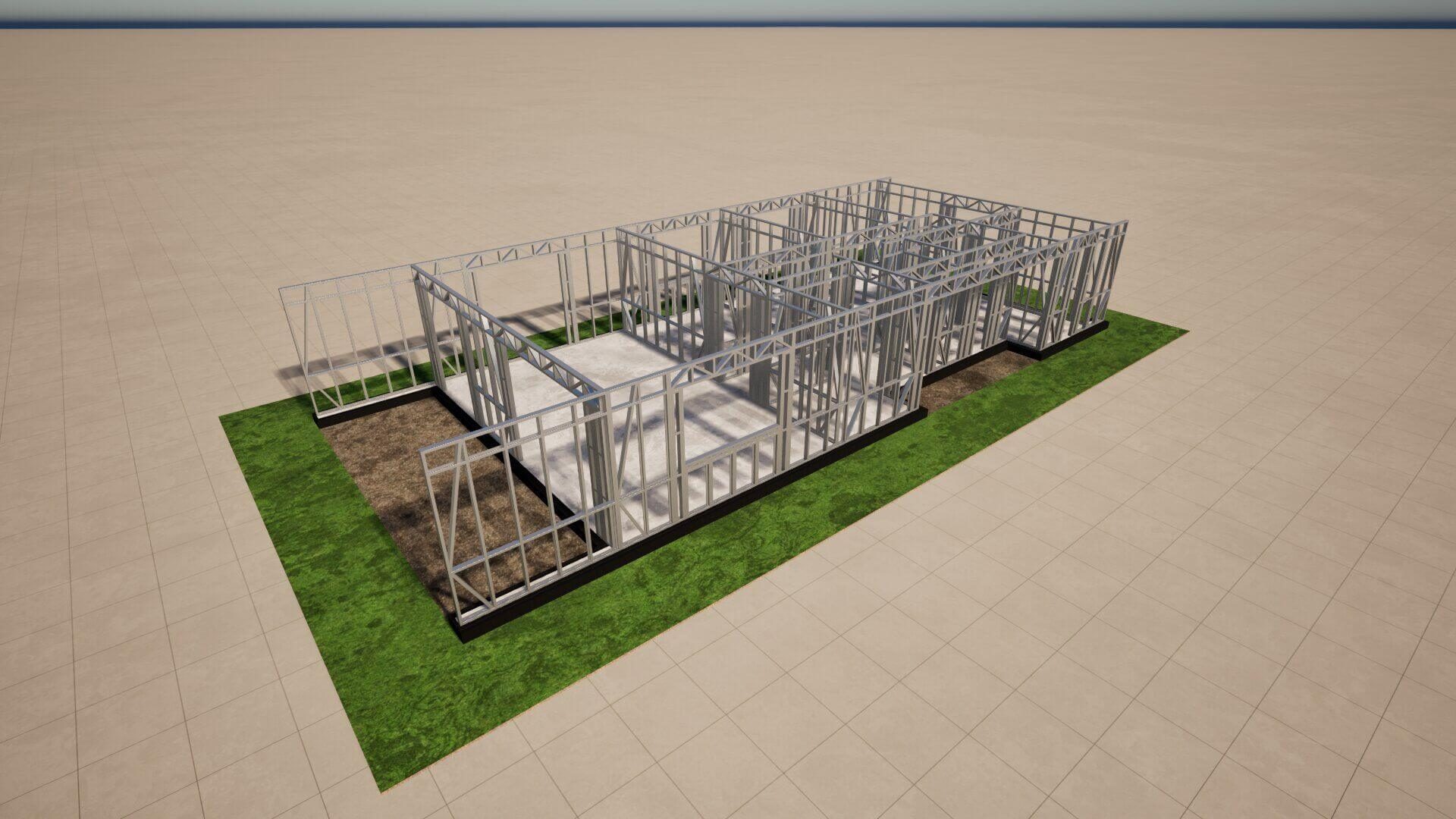 Fundamenty budynku — technika, widok 04