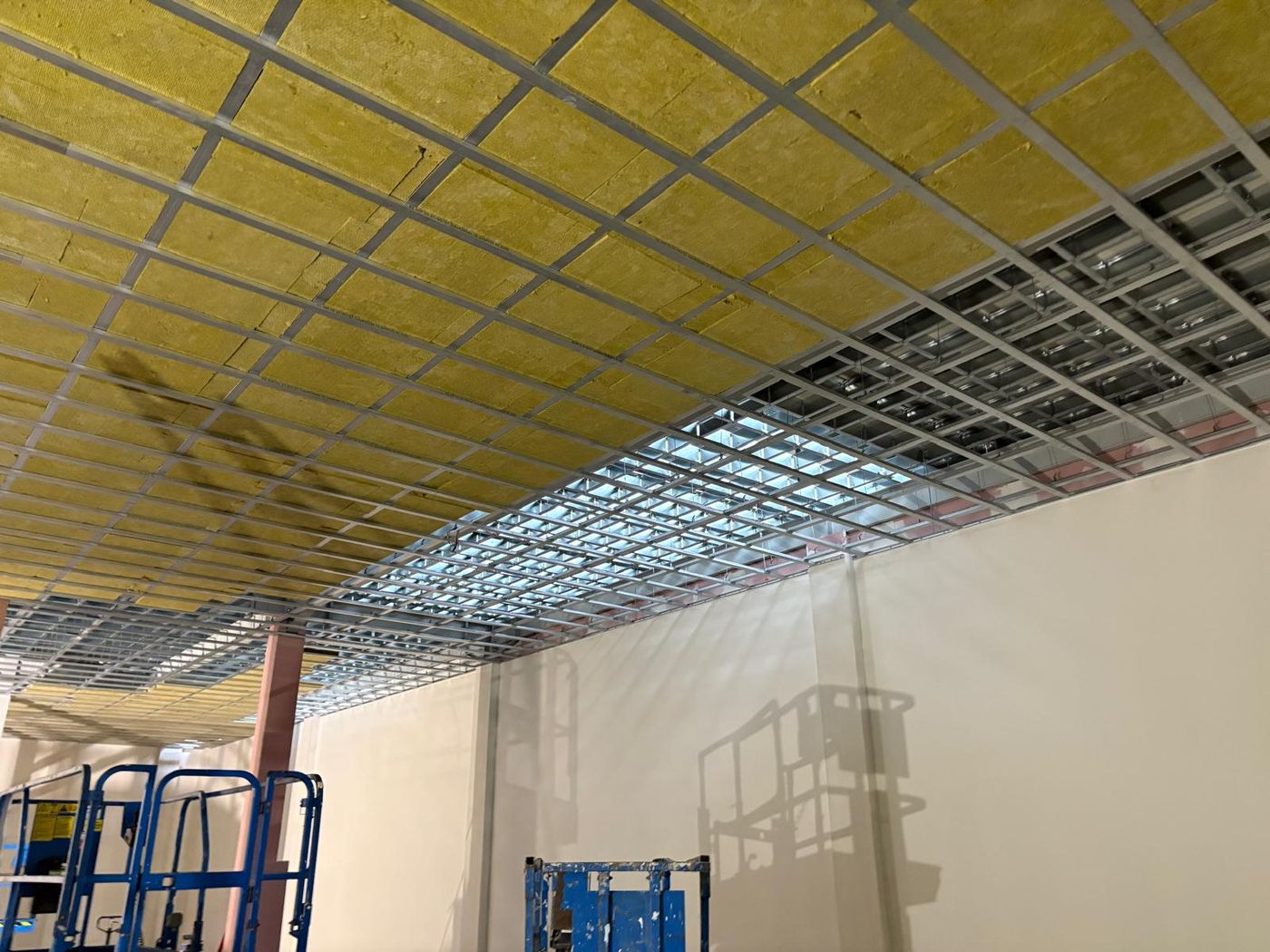 Stropní konstrukce a izolace — vestavba Radegast