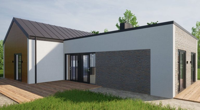 Family house construction