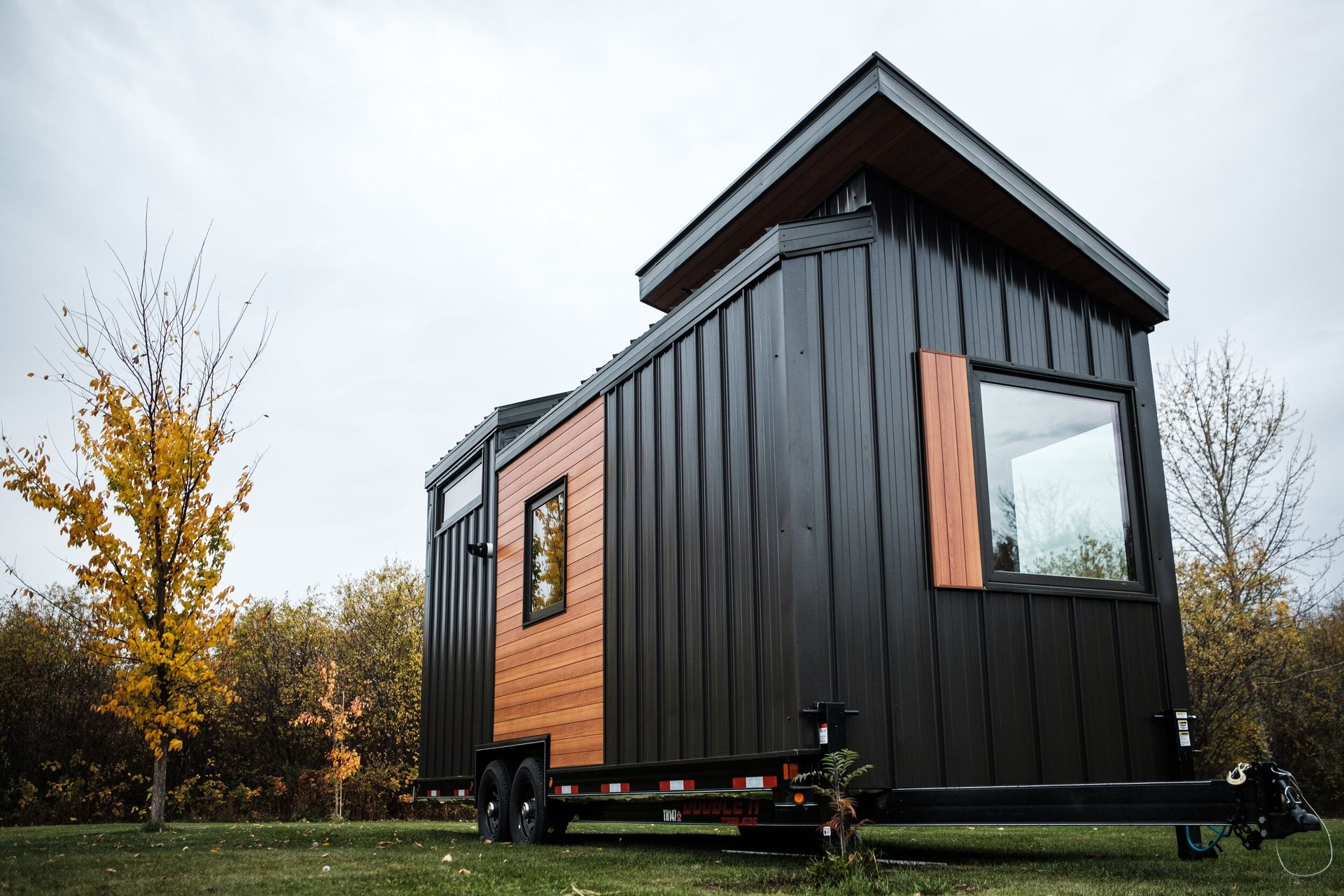 Tiny Homes from Light Steel — modern small house on a chassis